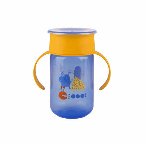SUAVINEX 360° Hrníček na učení BOOO Modrá 340ml porovnat ceny