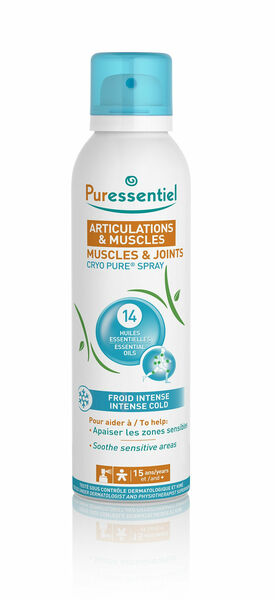 PURESSENTIEL CRYO PURE sprej na svaly a klouby 150 ml porovnat ceny