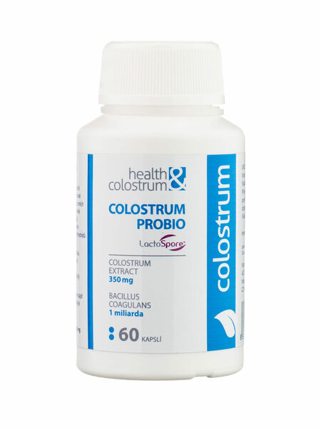 Health&colostrum Colostrum PROBIO 60 kapslí porovnat ceny