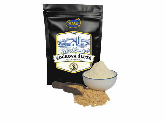 Arax Mouka čočková žlutá hladká nat. 300g porovnat ceny
