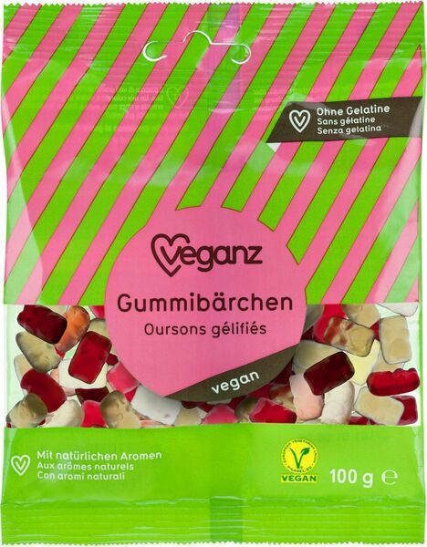 Veganz gumoví medvídci 100g porovnat ceny