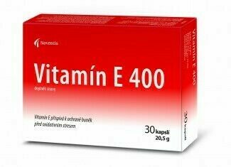 Noventis Vitamín E 400 30 kapslí porovnat ceny