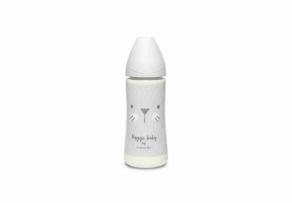 Suavinex Hygge Premium Láhev 360 ml L vousky - šedá porovnat ceny