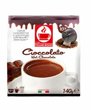 Tiziano Bonini Chocolate kapsle pro kávovary Dolce Gusto 16ks porovnat ceny