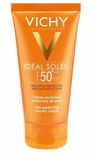 Vichy Idéal Soleil SPF 50+ Ochranný krém pro sametově jemnou pleť 50ml porovnat ceny
