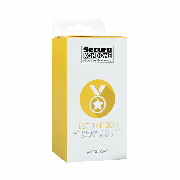 Secura Test The Best Kondomy 24ks porovnat ceny