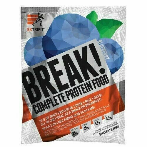 EXTRIFIT Break! Protein Food 90g Blueberry porovnat ceny
