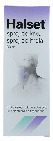 Halset sprej do krku 30ml porovnat ceny