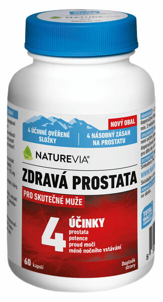 Swiss NatureVia Zdravá prostata 60 kapslí porovnat ceny
