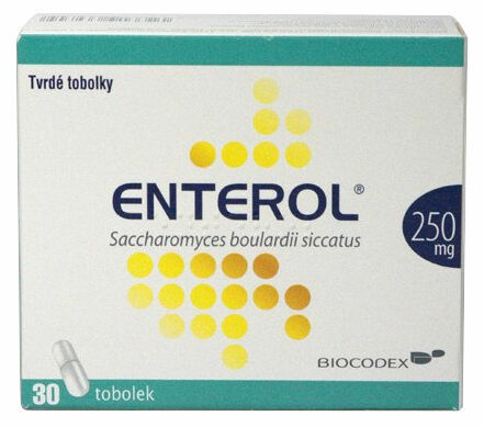 Enterol 250mg 30 tvrdých perorálních tobolek porovnat ceny