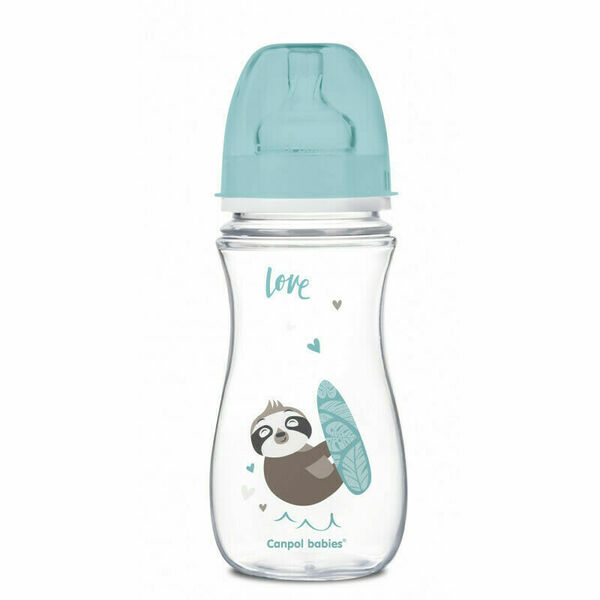 Canpol babies Lahev se širokým hrdlem Exotic Animals Modrá 300ml porovnat ceny