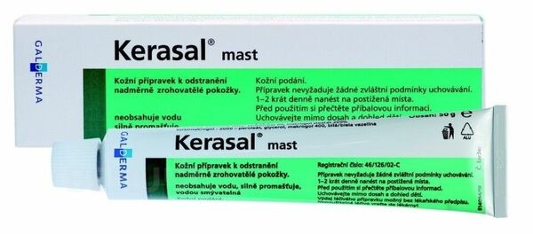 Kerasal 50mg/g+100mg/g mast 50g porovnat ceny
