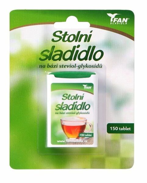 Fan sladidla  Fan sladidlo Stevia 7.8g/150 tablet porovnat ceny