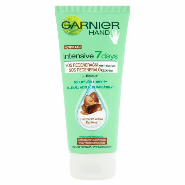GARNIER  Hand Intensive 7 Days SOS regenerační krém na ruce Velmi suchá pokožka 100 ml porovnat ceny
