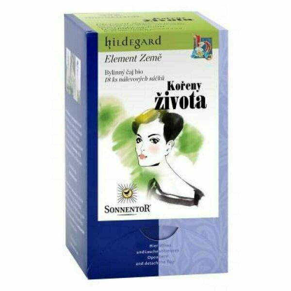 SONNENTOR Kořeny života sv. Hildegardy bio porcovaný dvoukomorový 27g porovnat ceny