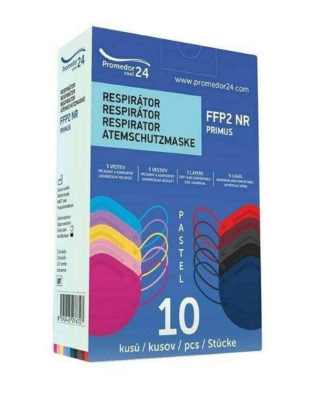 Promedor24 Respirátor FFP2 NR Primus Pastel 10 ks porovnat ceny