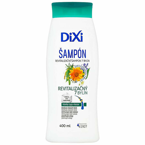 DIXI šampon revitalizační 7 bylin 400 ml porovnat ceny