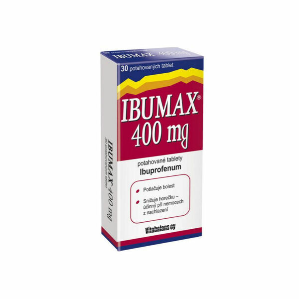 VITABALANS IBUMAX 400 mg 30 potahovaných tablet porovnat ceny