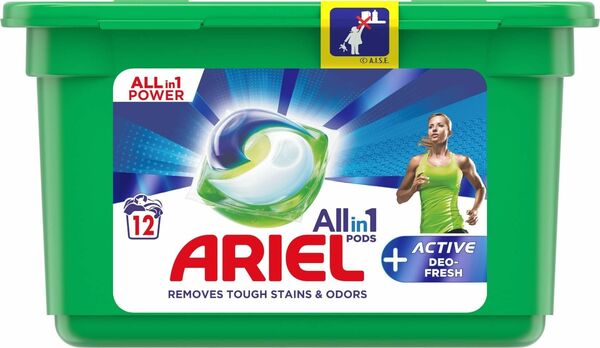 Ariel gelové kapsle Active Deo Fresh 12ks porovnat ceny