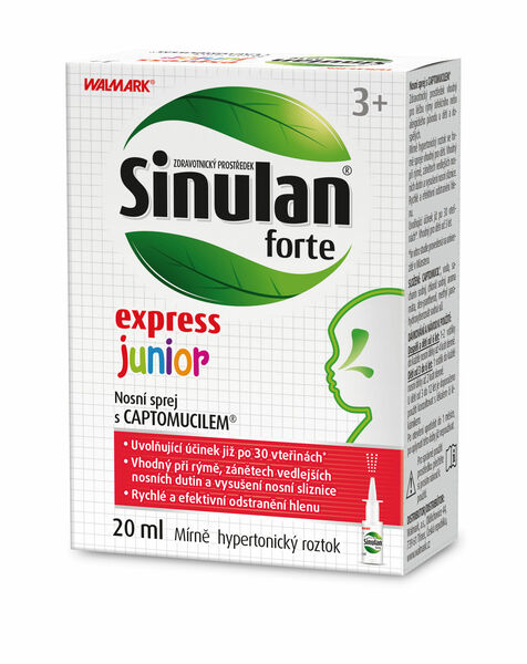Walmark Sinulan Forte Junior nosní sprej 20ml porovnat ceny
