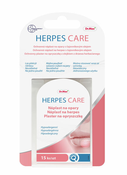 Dr.Max Herpes Care náplast na opary 15 ks porovnání ceny