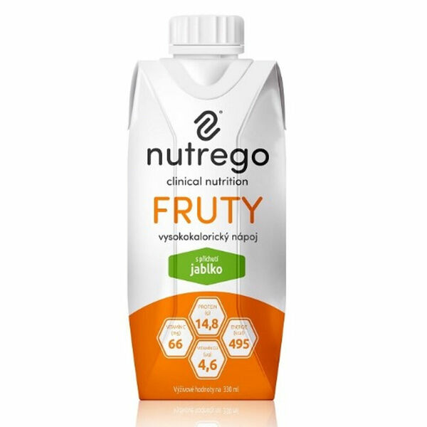 NUTREGO FRUTY Výživa 12 x 330 ml, Příchuť: Černý rybíz porovnat ceny
