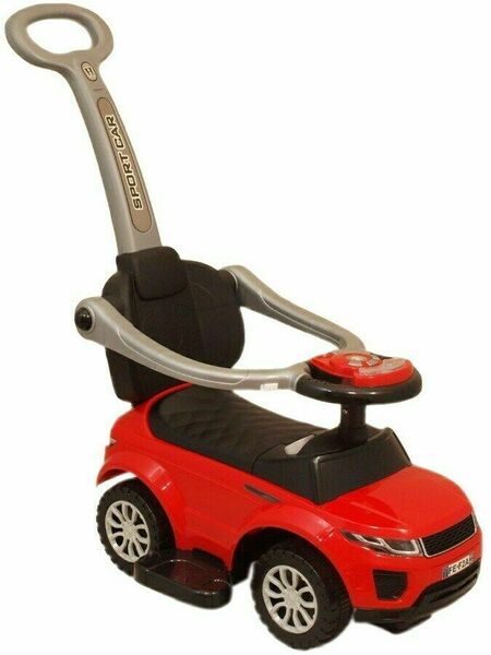 Dětské hrající jezdítko 3v1 Baby Mix červené porovnat ceny