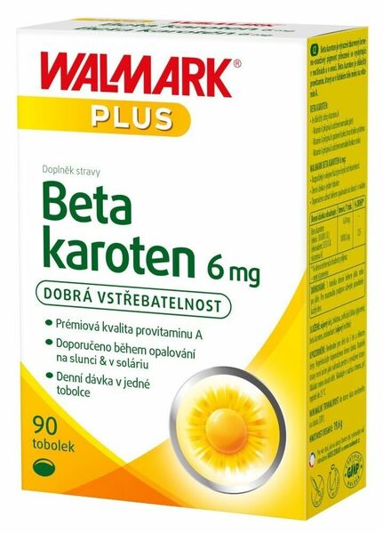 Walmark Beta karoten 6mg 90 tobolek porovnat ceny