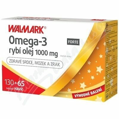Walmark Omega 3 Forte tob.130+65 Promo2020 porovnat ceny