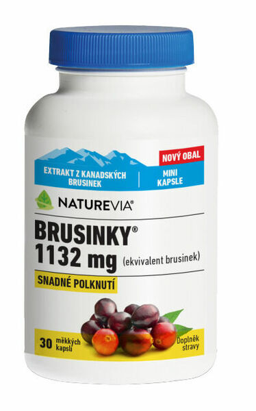 Swiss NatureVia  Swiss Nature Brusinky 1132mg 30 kapslí porovnat ceny