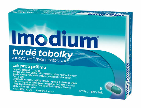 Imodium 2mg 8 tvrdých tobolek porovnat ceny