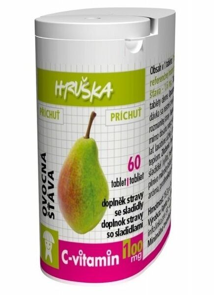 Rapeto C-Vitamin 100 mg - Hruška se sukralózou 60 tablet porovnat ceny