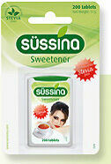 Sussina Stevia sladilo 200 tablet porovnat ceny