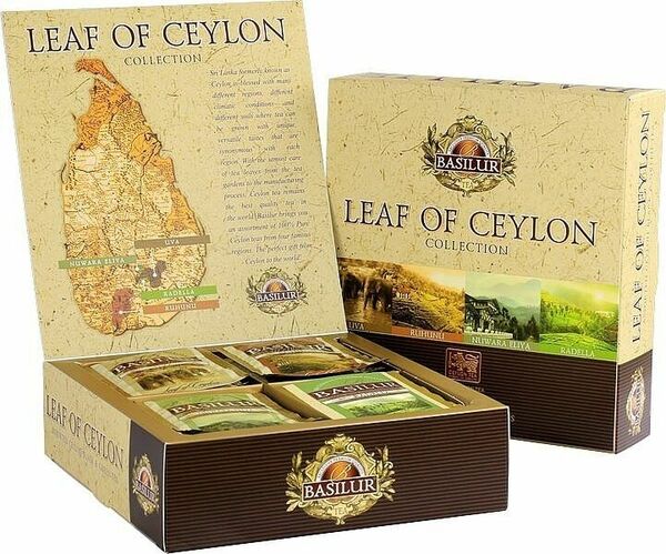 BASILUR Leaf of Ceylon Assorted 40 gastro sáčků porovnat ceny