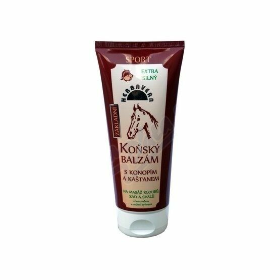 Herbavera Koňský balzám konopí-kaštan-kostival 200ml porovnat ceny
