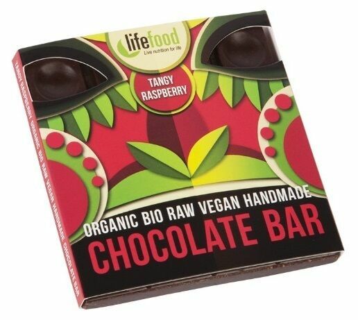 Lifefood  Raw čokoláda z nepraženého kakaa BIO malinová 35g porovnat ceny