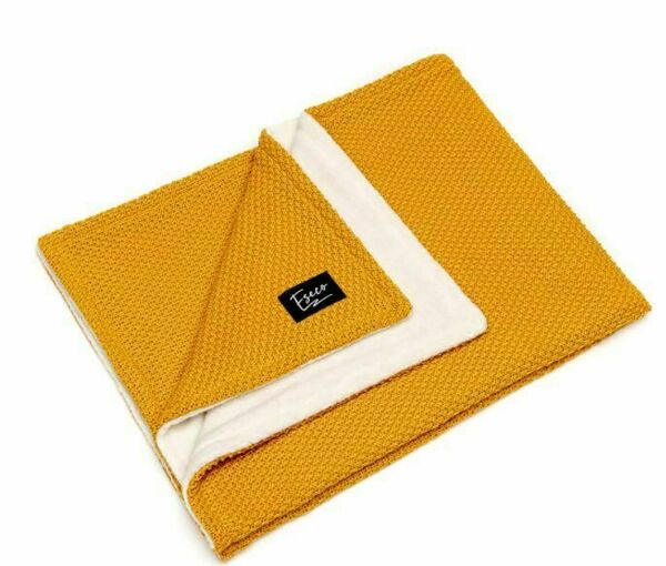 ESECO Pletená deka WINTER mustard porovnat ceny