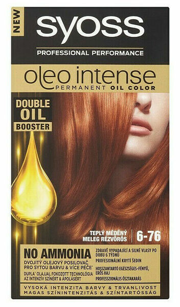 Syoss Oleo Intense 6-76 Teplá měděná barva na vlasy 50ml porovnat ceny