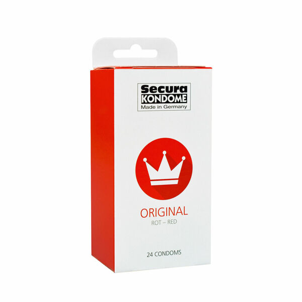 Secura Original Red Kondomy 24ks porovnat ceny