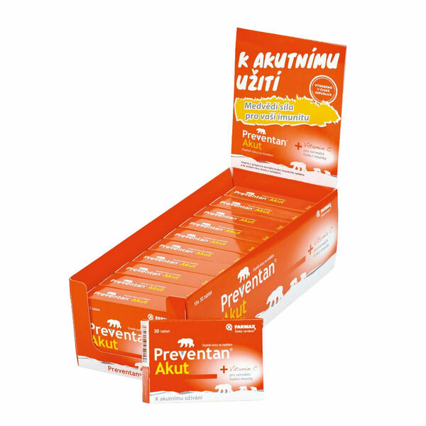 Preventan Akut box 10x30 tablet porovnat ceny