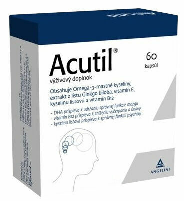 Acutil 60 kapslí porovnat ceny