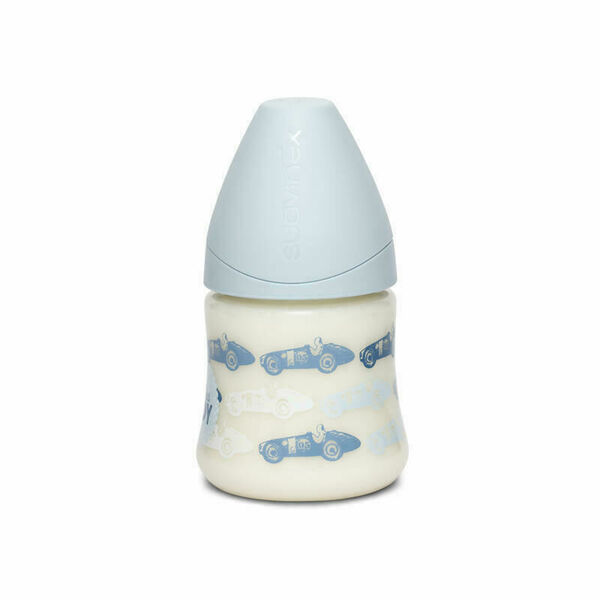 SUAVINEX Láhev TOYS Široké hrdlo 150 ml - Modré auto porovnat ceny