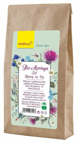 Wolfberry Moringa čaj BIO 50g porovnat ceny