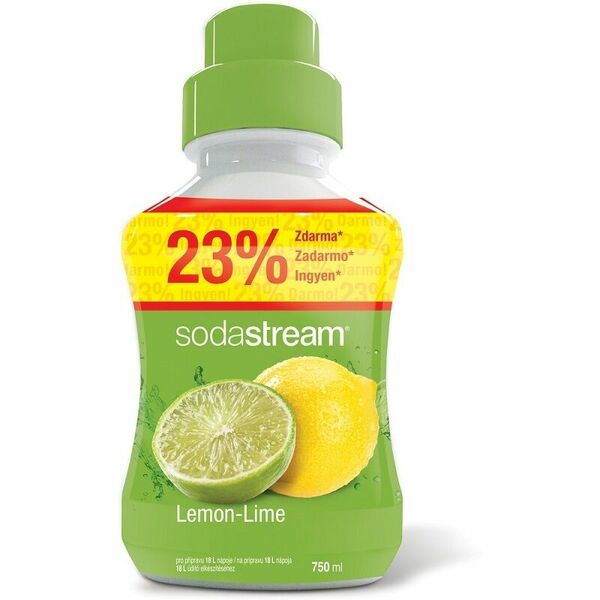 Sirup Lemon Lime VELKÝ 750ml SODASTREAM porovnat ceny