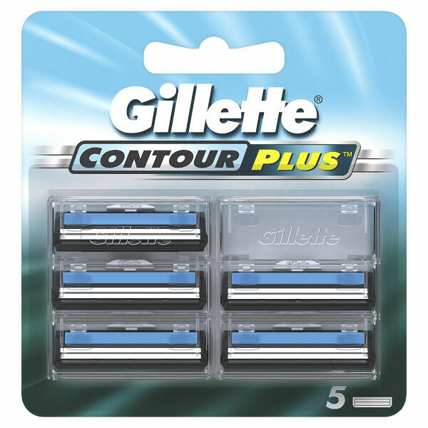 Gillette Contour Plus náhradní hlavice 5ks porovnat ceny