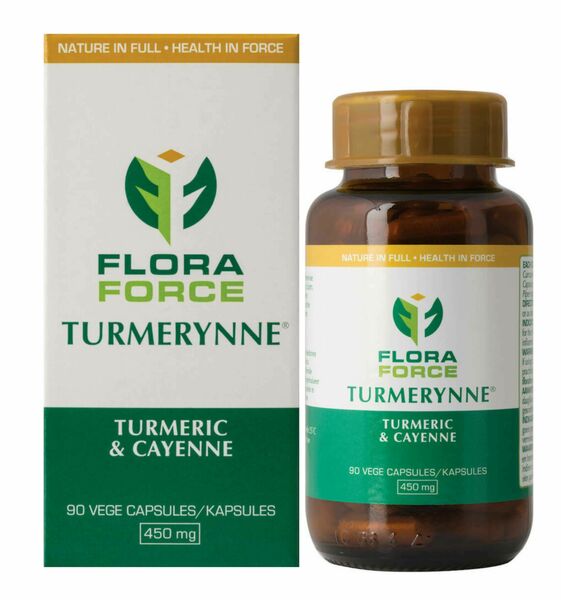 Flora Force Turmerynne 90 kapslí porovnat ceny
