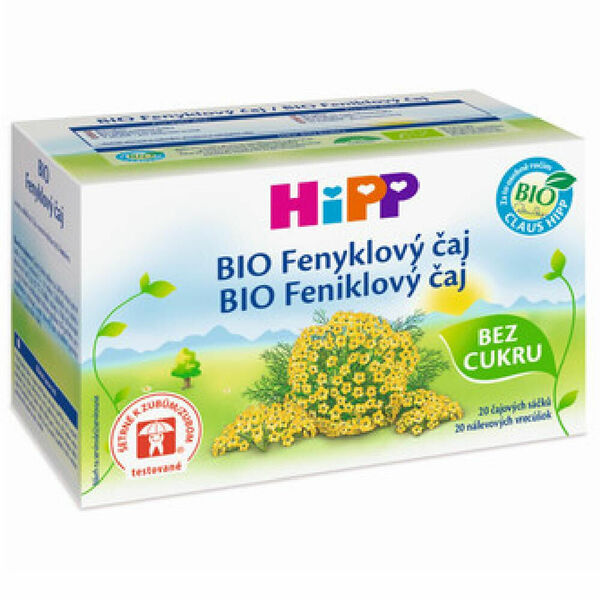 HiPP BIO Fenyklový čaj 20x1,5 g porovnat ceny
