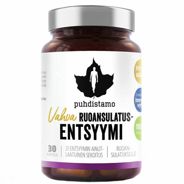 Puhdistamo Super Digestive Enzymes 30 kapslí porovnat ceny