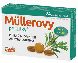 Dr.Muller  Müllerovy pastilky s TTO 24ks porovnat ceny