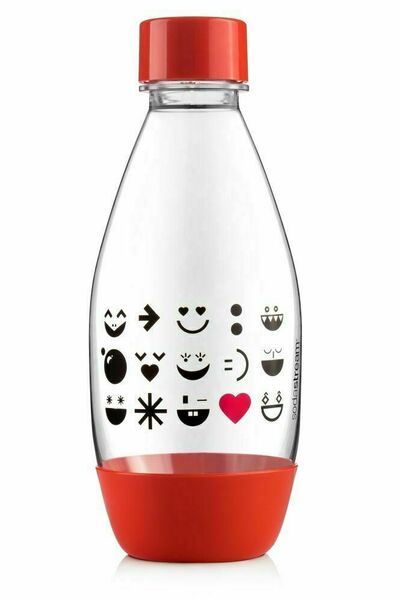 SODASTREAM Lahev dětská 0,5 l 1 ks smajlík červená porovnat ceny